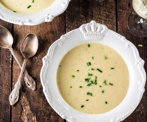 French Potato soup with flair