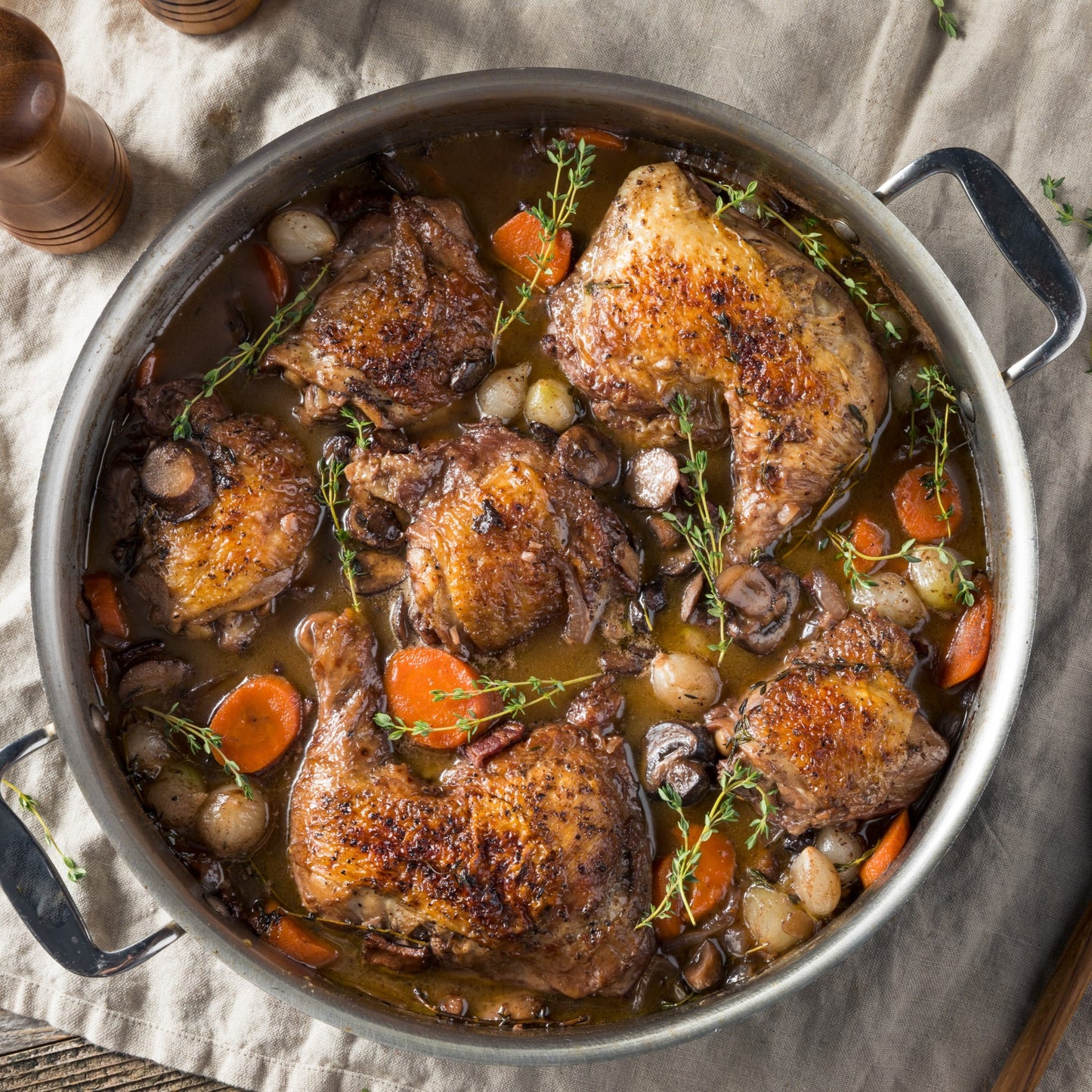 Cock in Red Wine Coq Au Vin - 500g