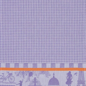 Le Jacquard Français Hand towel Petit  Paris Cotton Purple