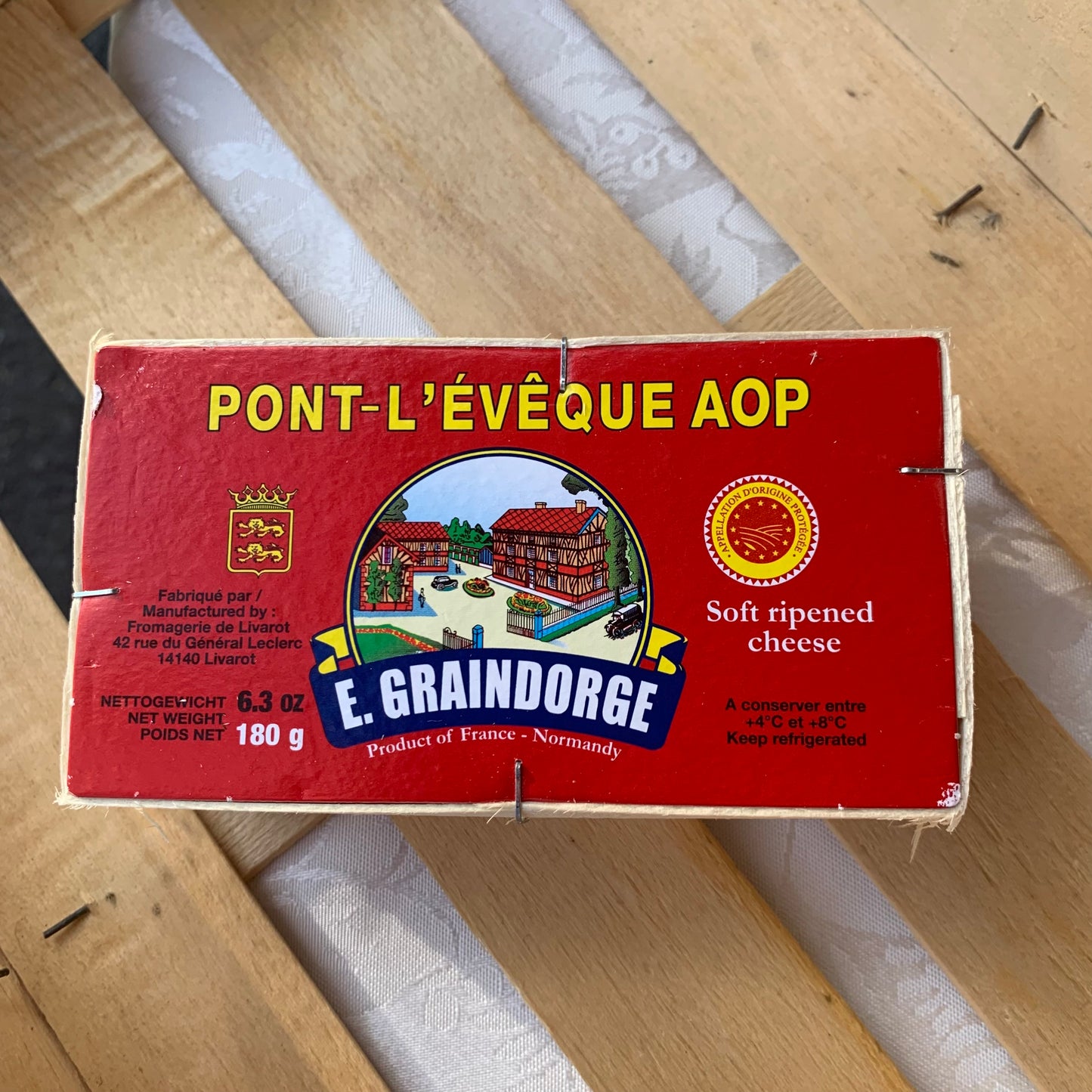 The Pont-l'Evêque AOP