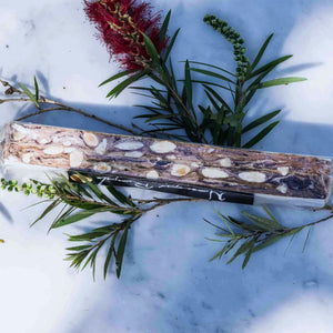 Bitter Dark Chocolate and Roasted Almond Nougat - 250g