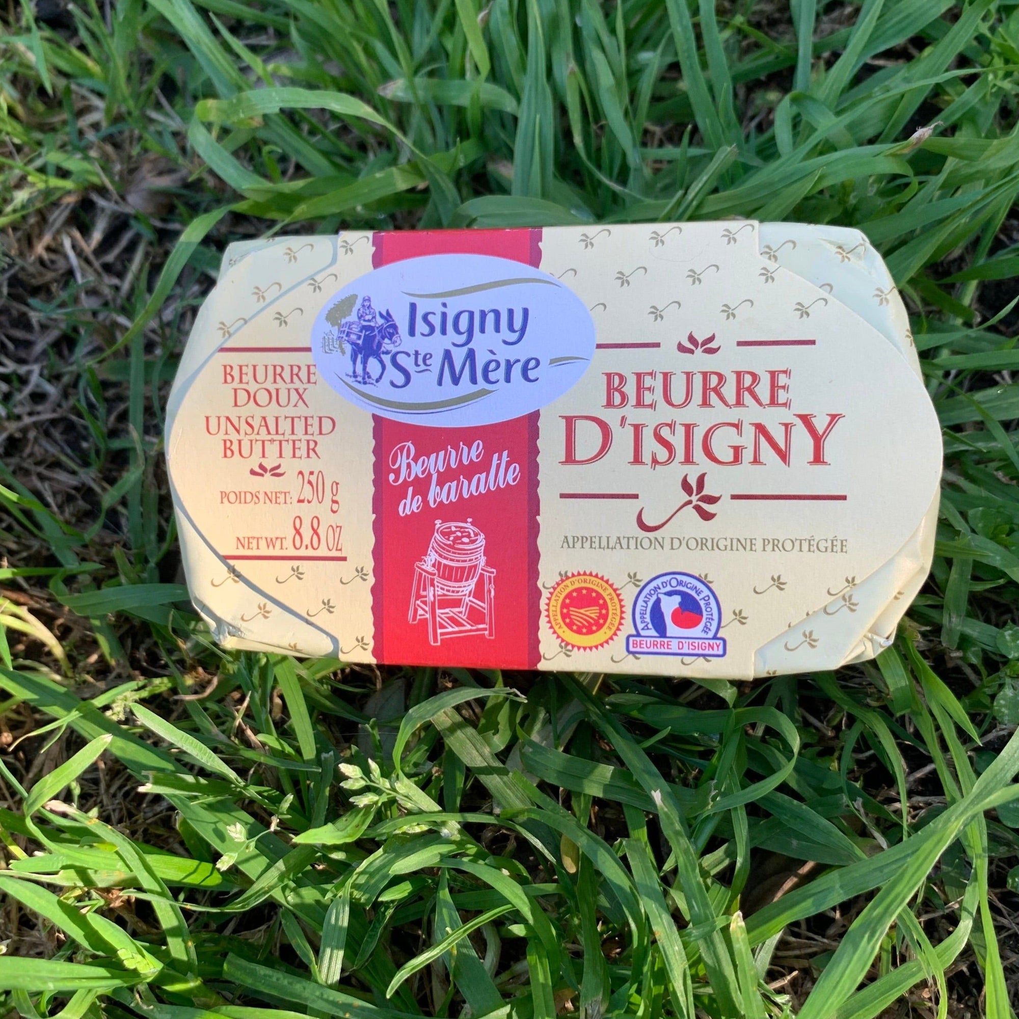 Beurre D'Isigny French butter (Unsalted butter ) - 250g 