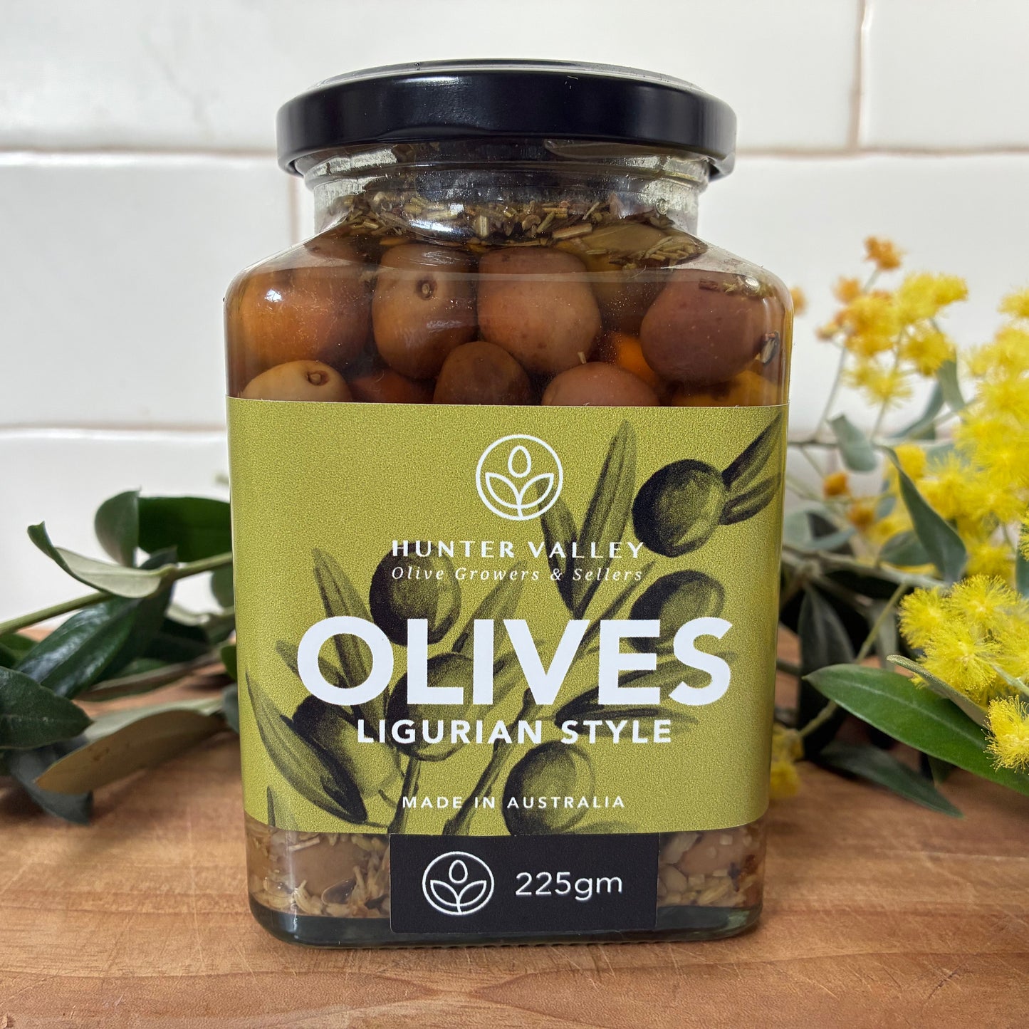 Hunter Valley Olives – Ligurian Style (225g)