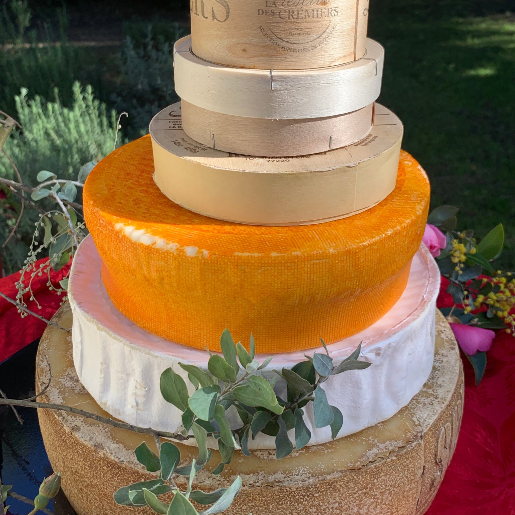 Pyramid of the bride and groom