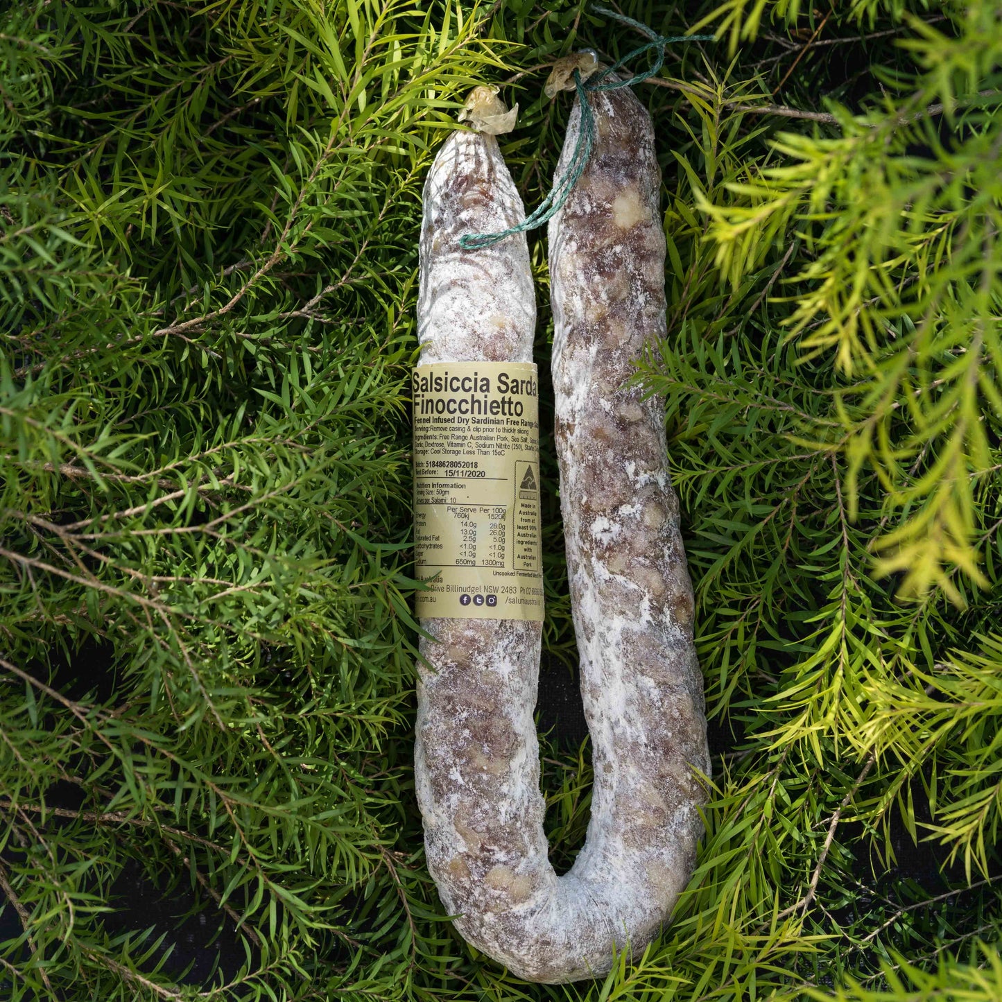 Saucisson Sec Fennel - Half or Full 250g or 500g