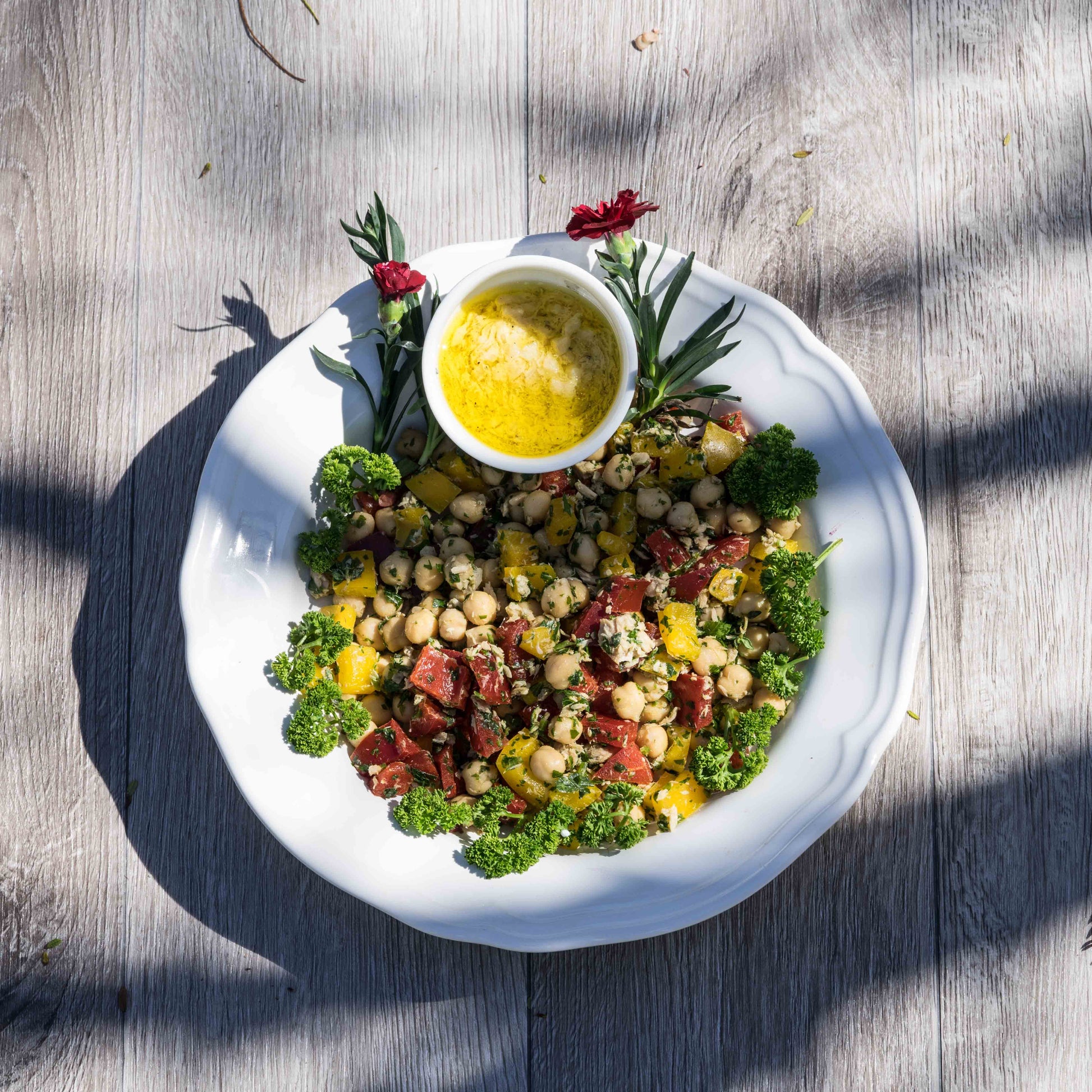 Provencal Chickpea Salad