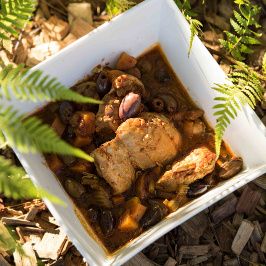 Slow Baked Chicken with Olives-970g