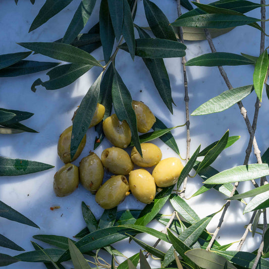 Green Olives with Chili-1kg