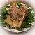 800g of Lamb Shanks served on a plate