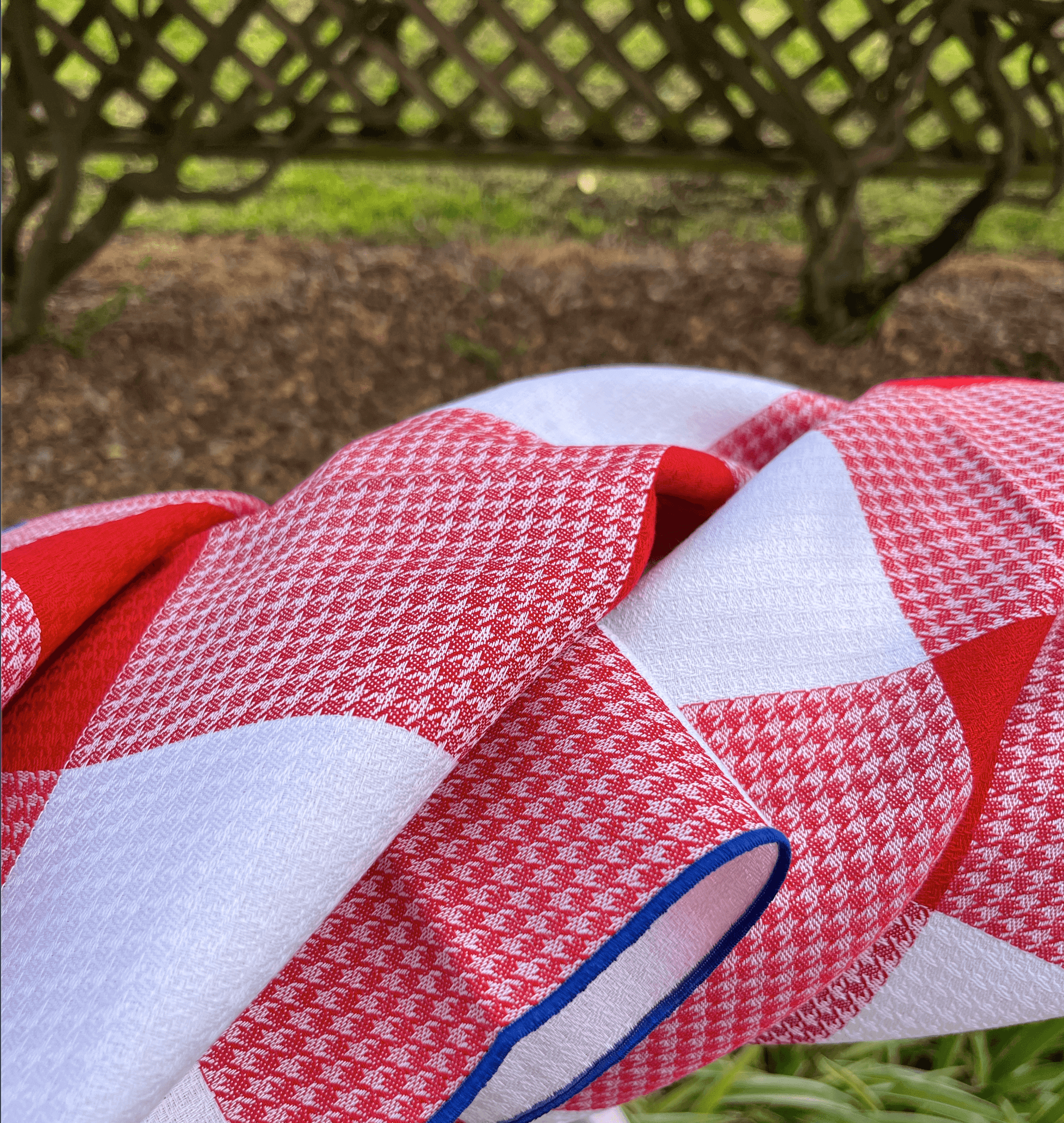 Le Jacquard Français Tea towel Elysée Tricolor 80x60