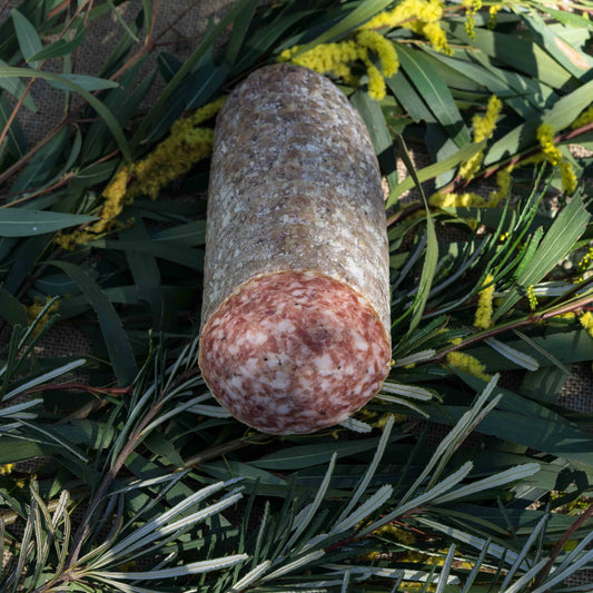 Salami Red Wine Garlic Black Pepper Sliced-200g