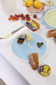 Coterie Studio The Snack Plate, Blue- L'Encas